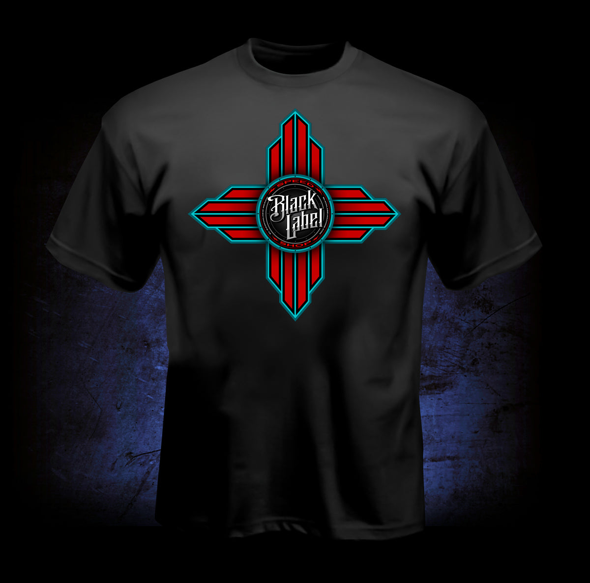 Zia Red/Teal T-Shirt